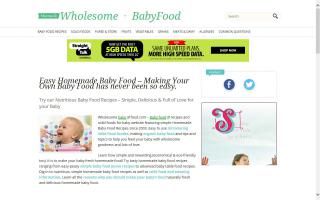 Wholesome Baby Food Wholesome Baby Food