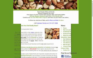 Raw Organic Nuts and Seeds