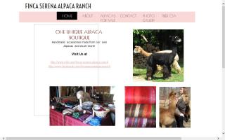 Finca Serena Alpaca Ranch