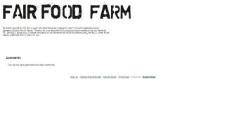 Fair Food Farm