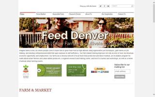 Feed Denver: Urban Farms & Markets