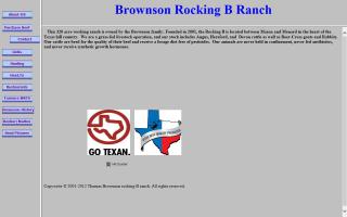 Brownson Rocking B Ranch