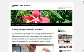 Cypress Lake Ranch