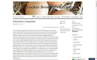 Tucker Brother's Farm - Blog Tucker Brother's Farm - Blog