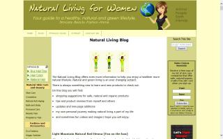 Natural Living for Women - Blog Natural Living for Women - Blog