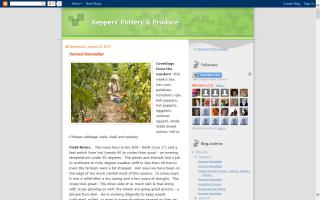Keppers Pottery and Produce - Blog