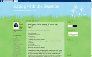 Eating with the Seasons - Blog