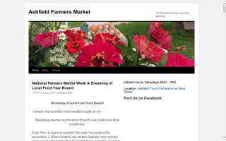 Ashfield Farmers Market
