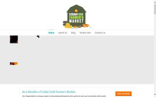 Cedar Park Farms to Market