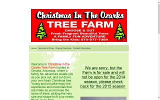 Christmas in the Ozarks Tree Farm