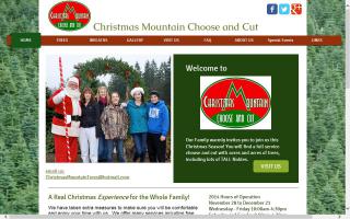 Christmas Mountain Choose and Cut