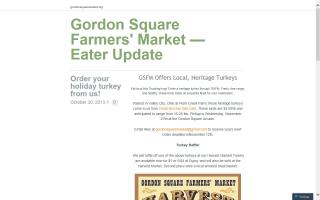 Gordon Square Farmers' Market